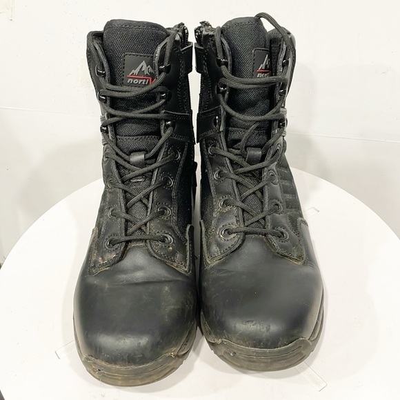 Nortiv8 Desert Tactical Combat Work Boots‎ – Size 9 Men’s Black - Picture 5 of 10
